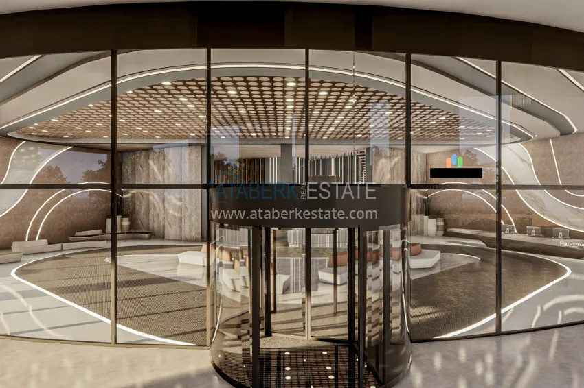 Строящийся коммерческий центр в Анталии, район Аксу 12