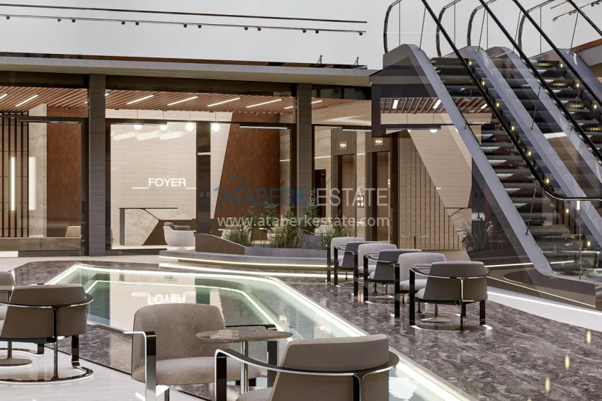 Строящийся коммерческий центр в Анталии, район Аксу 23