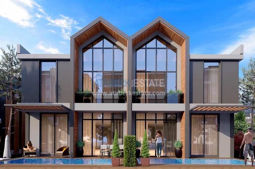 Виллы от застройщика в Анталии, район Дошемеалты с возможностью получения гражданства 11 