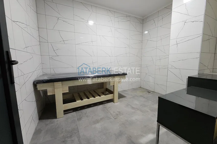 Пентхаус-дуплекс 2+1 меблированный с видом на горы и частично море, район Авсаллар – Алания 19 