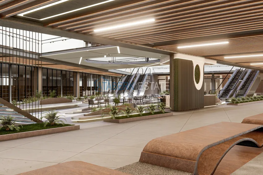 Строящийся коммерческий центр в Анталии, район Аксу 25