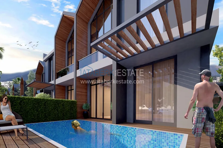 Виллы от застройщика в Анталии, район Дошемеалты с возможностью получения гражданства 12 