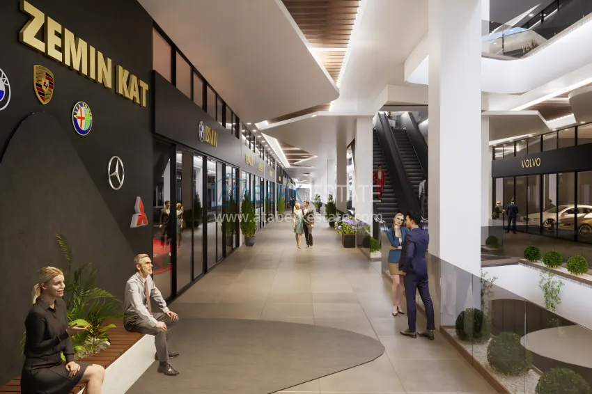 Строящийся коммерческий центр в Анталии, район Аксу 28