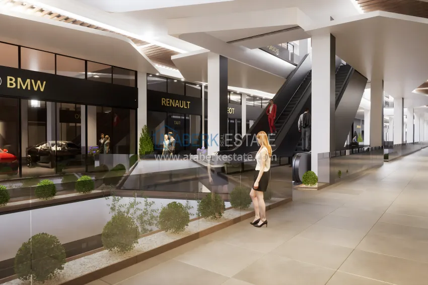 Строящийся коммерческий центр в Анталии, район Аксу 29