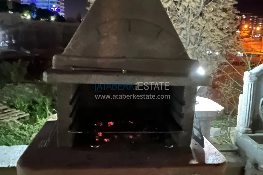 Аренда квартиры 1+1 в районе Авсаллар в шикарном жилом комплексе  18 