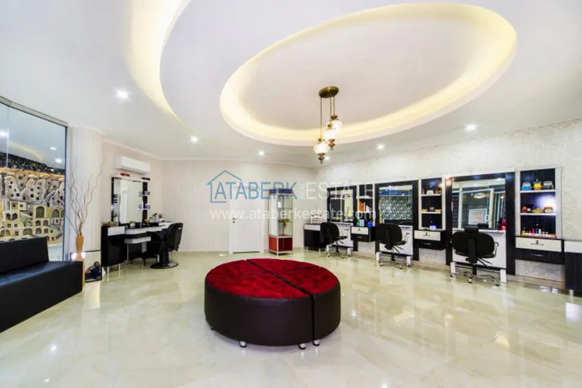 Аренда трехкомнатной квартиры в резиденции сегмента премиум – Алания, район Оба А-2 17 