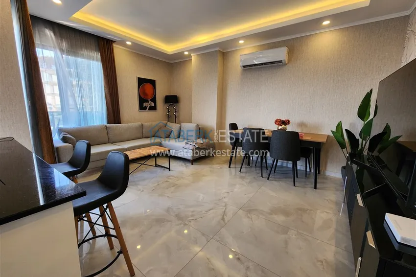 Приобрести Пентхаус-дуплекс 2+1 меблированный с видом на горы и частично море, район Авсаллар – Алания 4 