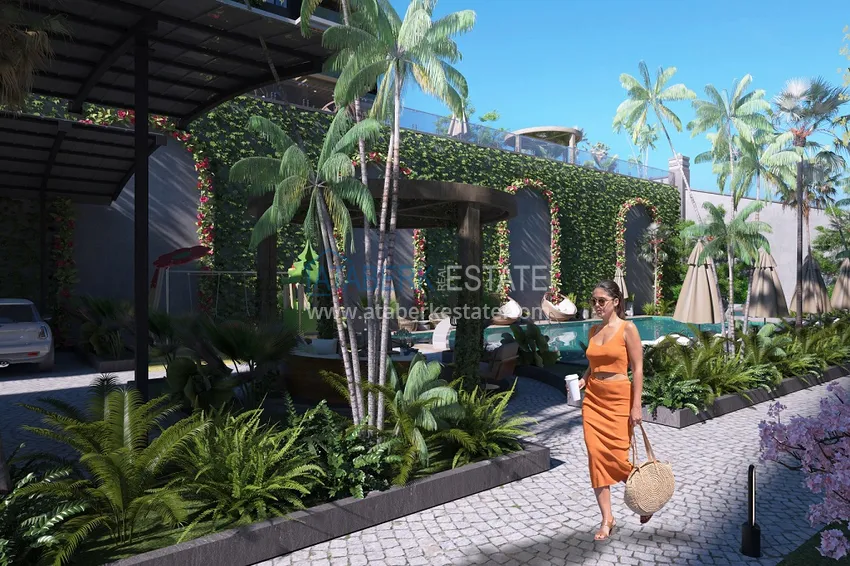 Новый проект жилого комплекса в верхней части района Оба – Чиплаклы, Алания 18 