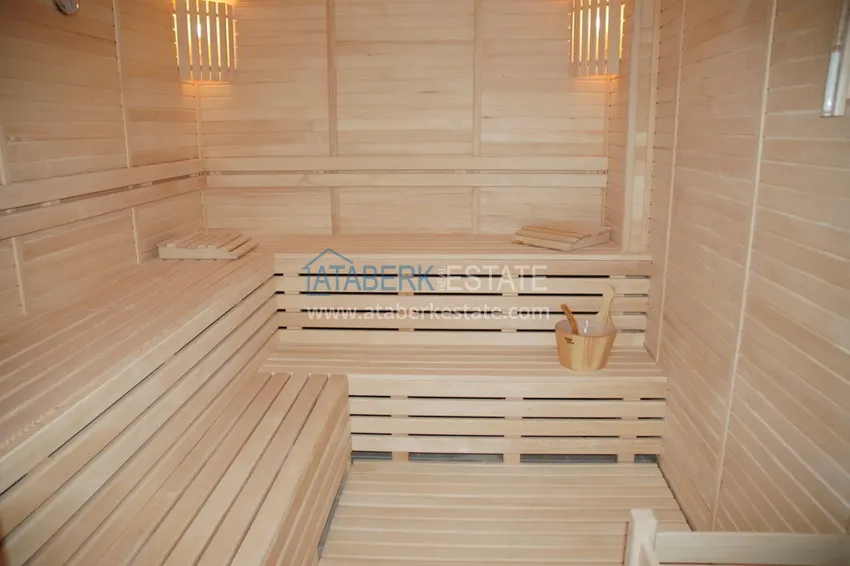 Квартира 2+1 с мебелью и видом на море в районе пляжа Клеопатра – центр Алании. Недвижимость подходит для ВНЖ 19