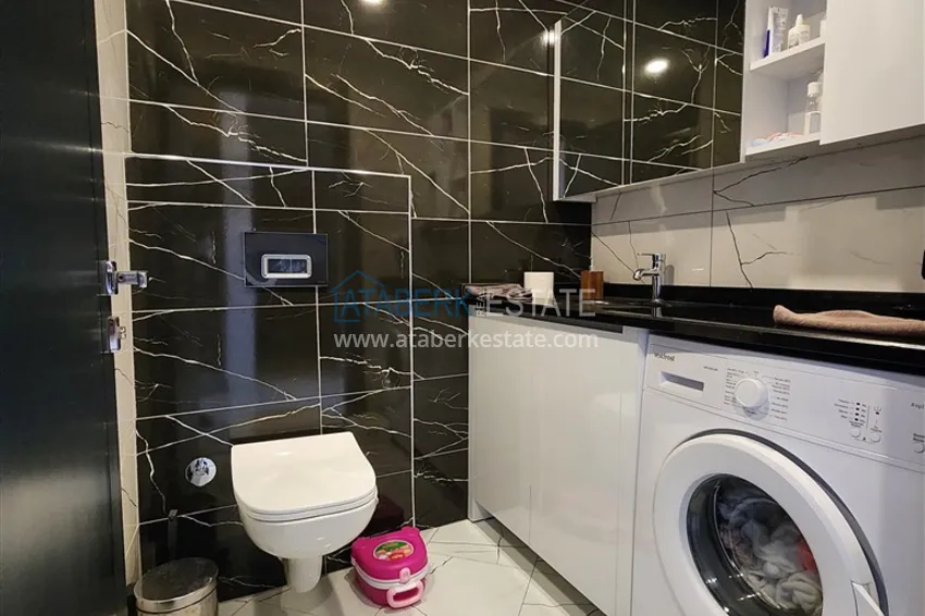 Приобрести Пентхаус-дуплекс 2+1 меблированный с видом на горы и частично море, район Авсаллар – Алания 5 