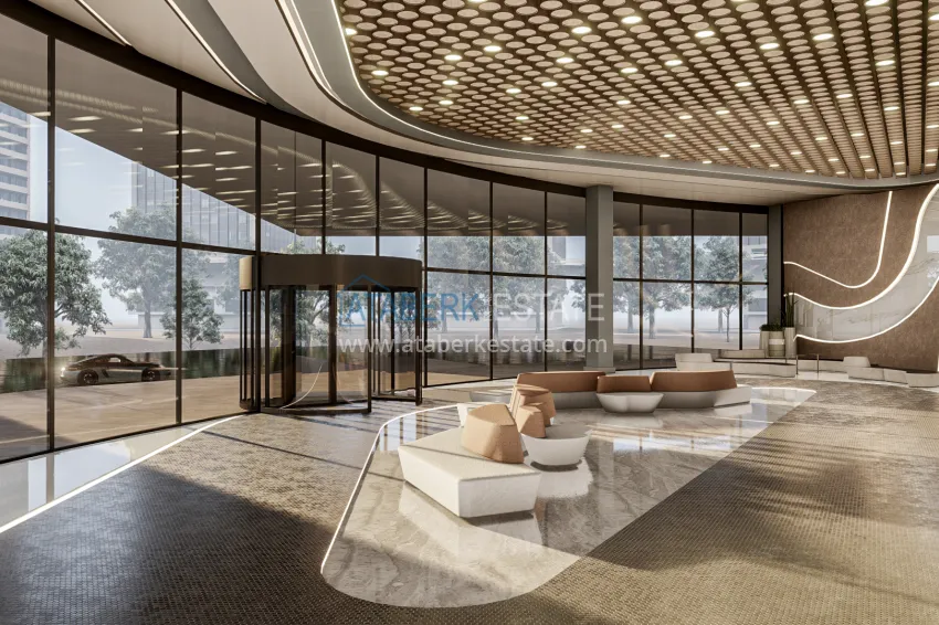 Строящийся коммерческий центр в Анталии, район Аксу 13