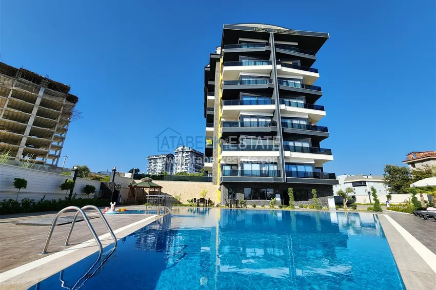 Пентхаус-дуплекс 2+1 меблированный с видом на горы и частично море, район Авсаллар – Алания 2 