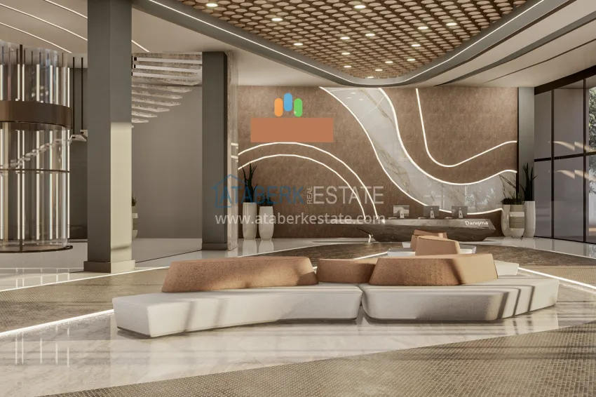 Строящийся коммерческий центр в Анталии, район Аксу 14