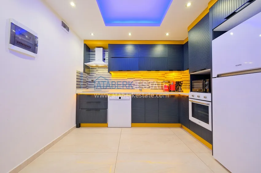 Приобрести Вилла 5+2 в Алании район Бекташ меблированная с завораживающим панорамным видом 8