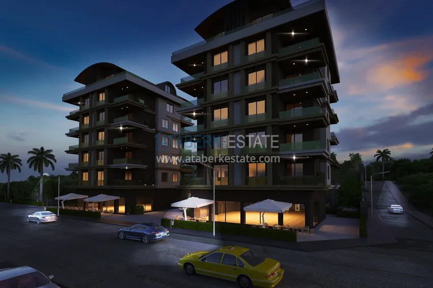 Новый проект жилого комплекса в верхней части района Оба – Чиплаклы, Алания 21 