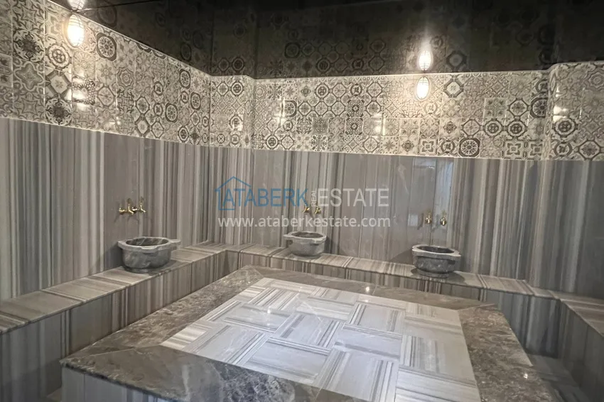 Аренда квартиры 1+1 в районе Авсаллар в шикарном жилом комплексе  23 