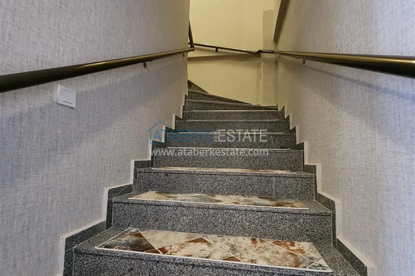 Приобрести Пентхаус-дуплекс 2+1 меблированный с видом на горы и частично море, район Авсаллар – Алания 10 