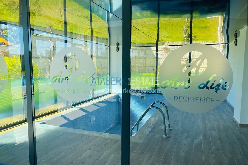 Аренда квартира 1+1 с мебелью в современном комплексе в районе Авсаллар №29 24 