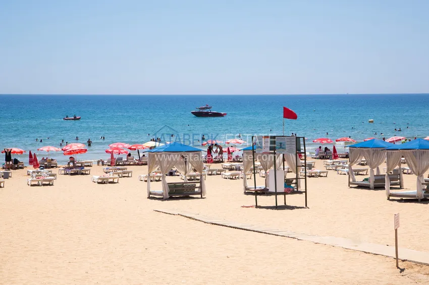 Аренда квартиры 1+1 в районе Авсаллар в шикарном жилом комплексе  27 