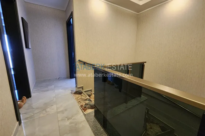 Приобрести Пентхаус-дуплекс 2+1 меблированный с видом на горы и частично море, район Авсаллар – Алания 14 