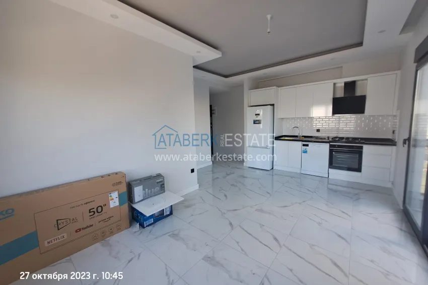 Приобрести Квартира 1+1 с качественной чистовой отделкой и бытовой техникой в новом комплексе – Алания, район Авсаллар  2 