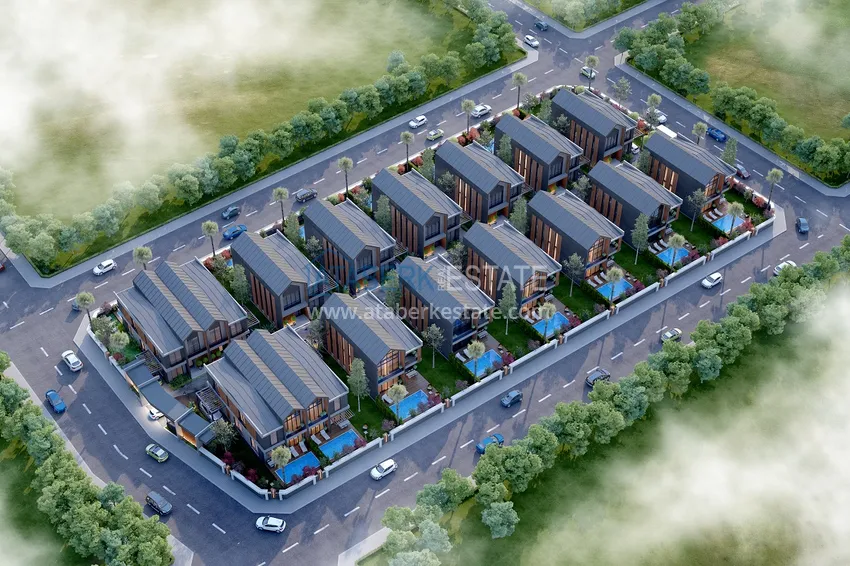 Виллы от застройщика в Анталии, район Дошемеалты с возможностью получения гражданства 5 