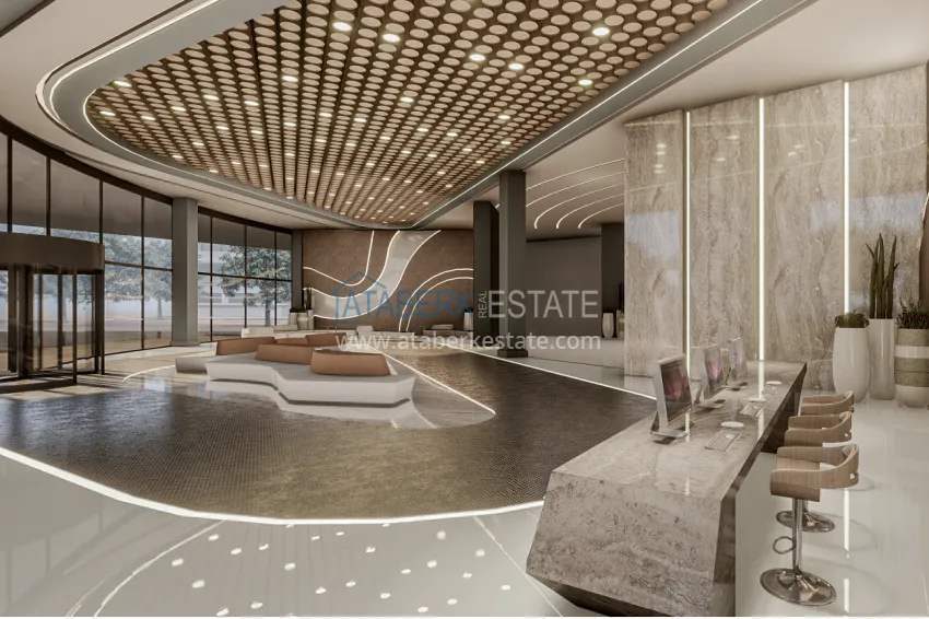 Строящийся коммерческий центр в Анталии, район Аксу 15