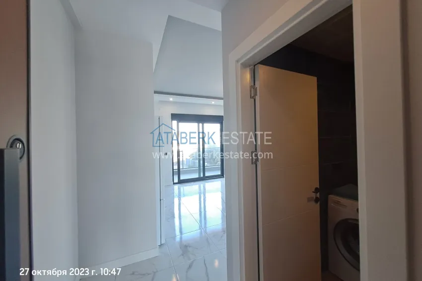 Приобрести Квартира 1+1 с качественной чистовой отделкой и боковым видом на горы в новом комплексе – Алания, район Авсаллар  3 