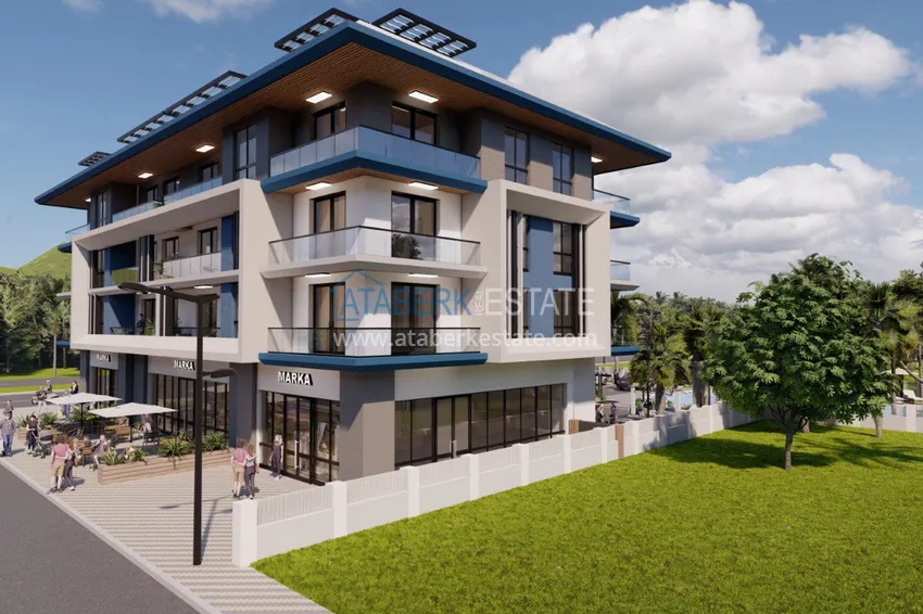 Старт продаж! Новый инвестиционно-привлекательный проект в районе Паяллар, Алания 3 