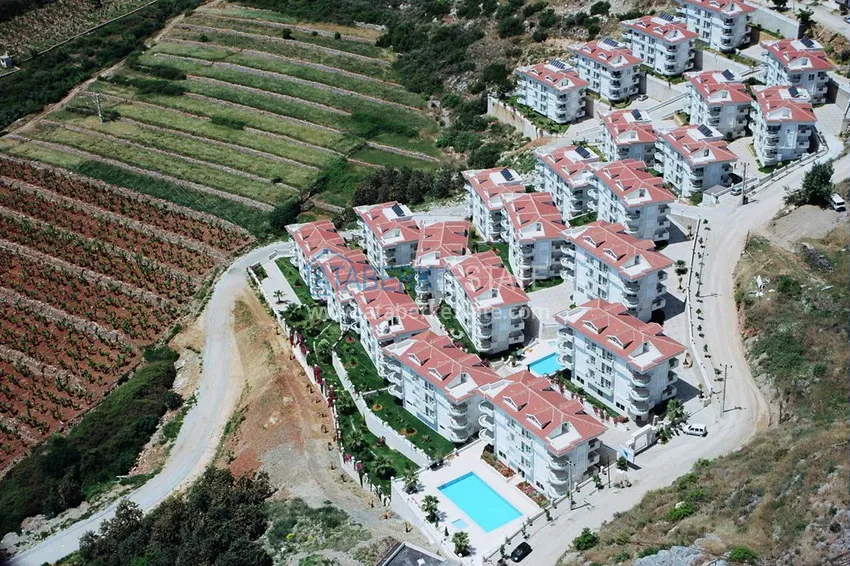 Квартира 2+1 с мебелью и видом на море в районе пляжа Клеопатра – центр Алании. Недвижимость подходит для ВНЖ 4