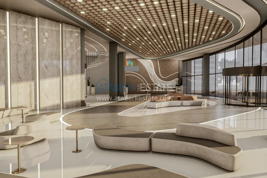 Строящийся коммерческий центр в Анталии, район Аксу 16