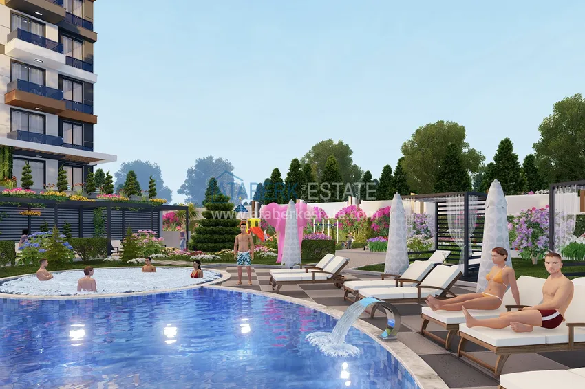 Старт продаж – минимальные цены! Квартиры в Газипаше на этапе котлована 13 