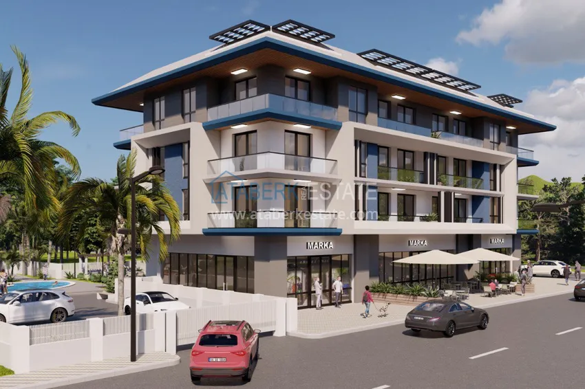 Старт продаж! Новый инвестиционно-привлекательный проект в районе Паяллар, Алания 4 