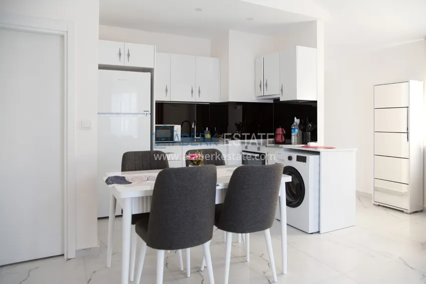 Приобрести Аренда квартиры 1+1 в районе Авсаллар в шикарном жилом комплексе  4 