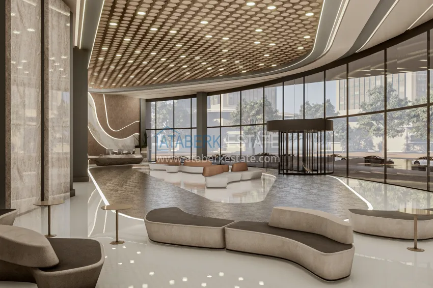 Строящийся коммерческий центр в Анталии, район Аксу 17