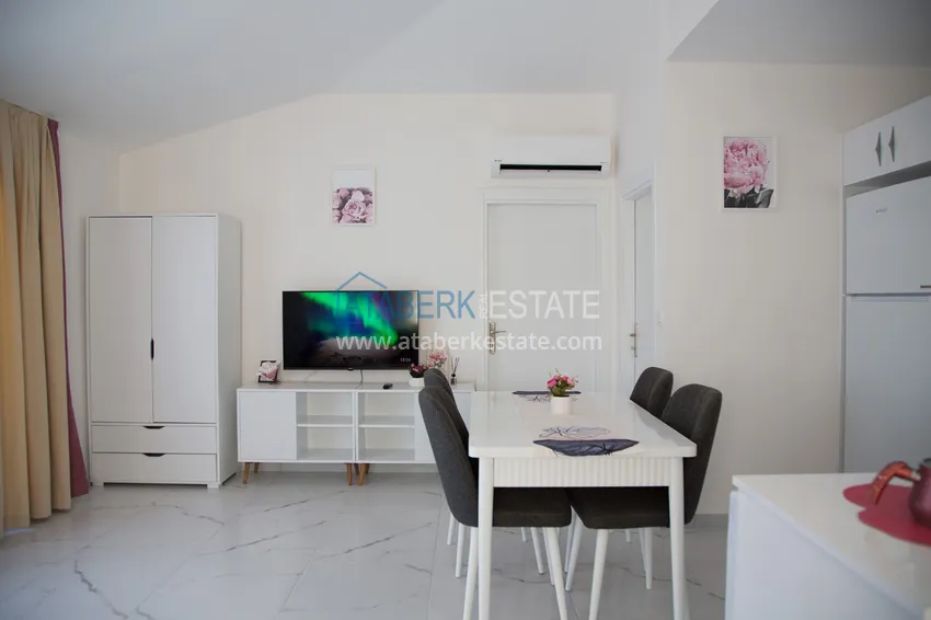 Приобрести Аренда квартиры 1+1 в районе Авсаллар в шикарном жилом комплексе  5 