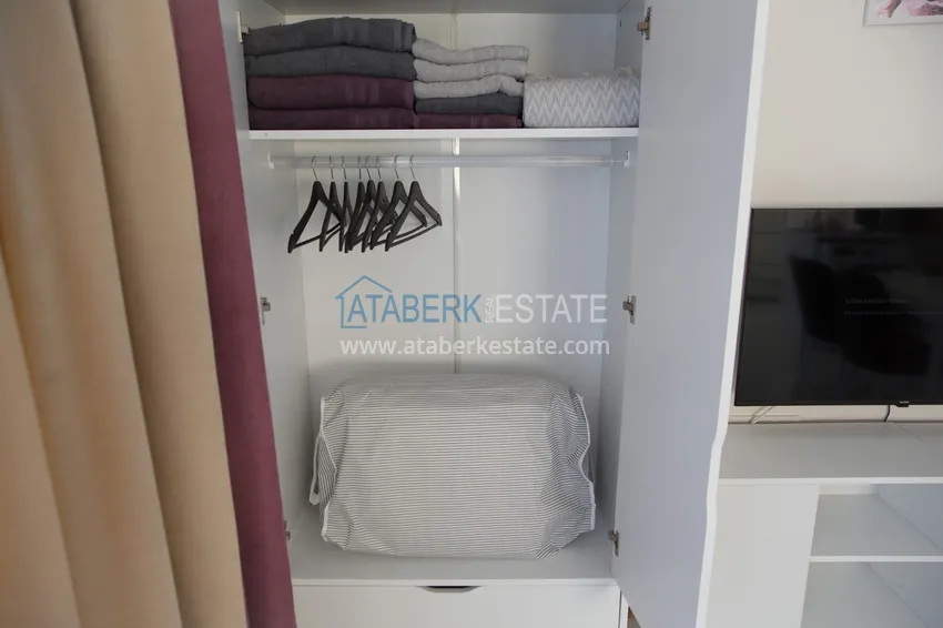 Приобрести Аренда квартиры 1+1 в районе Авсаллар в шикарном жилом комплексе  7 