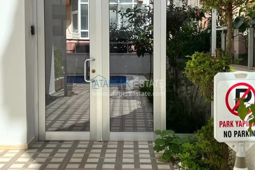Двухкомнатная квартира с мебелью в центре Алании - район пляжа Кейкубат 5 