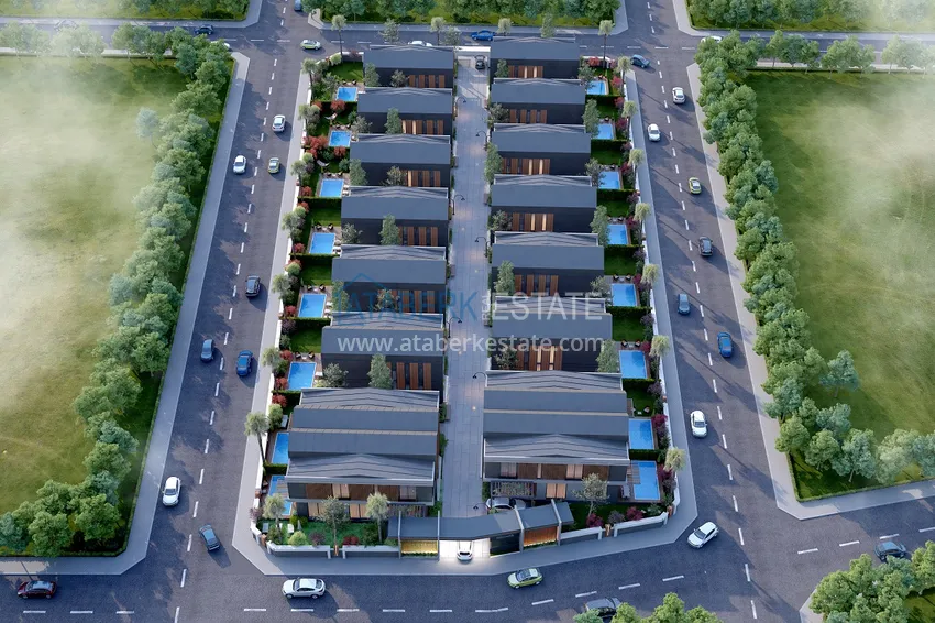 Виллы от застройщика в Анталии, район Дошемеалты с возможностью получения гражданства 8 