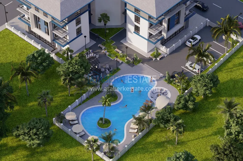 Старт продаж! Новый инвестиционно-привлекательный проект в районе Паяллар, Алания 5 