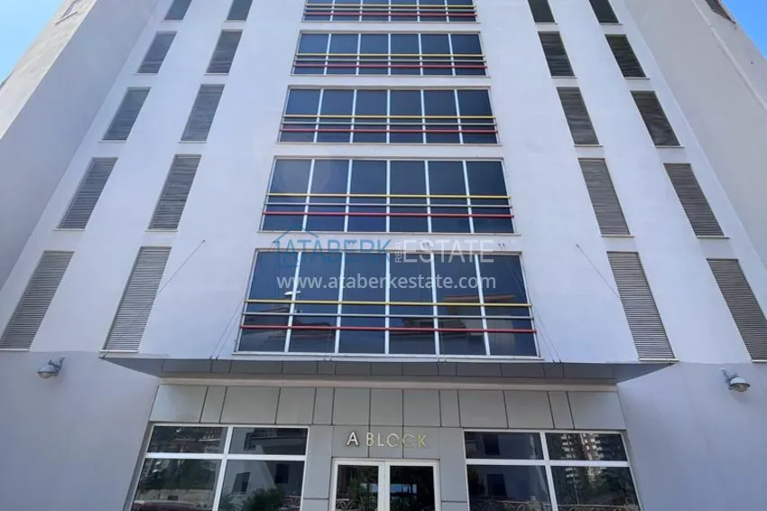 Квартира 1+1 с мебелью и видом на море в районе Джикджилли, Алания 11