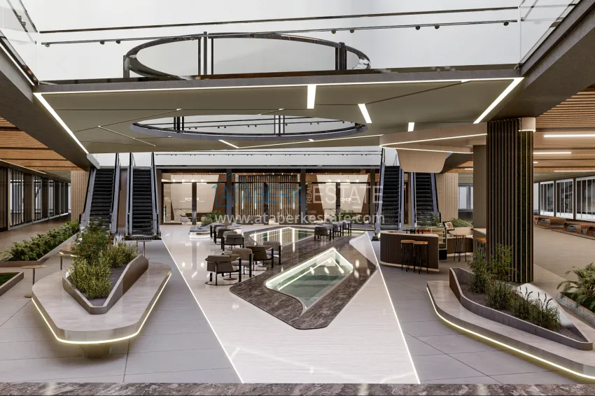 Строящийся коммерческий центр в Анталии, район Аксу 19