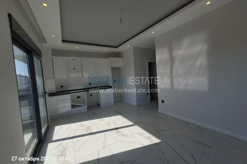 Приобрести Квартира 1+1 с качественной чистовой отделкой и боковым видом на горы в новом комплексе – Алания, район Авсаллар  6 