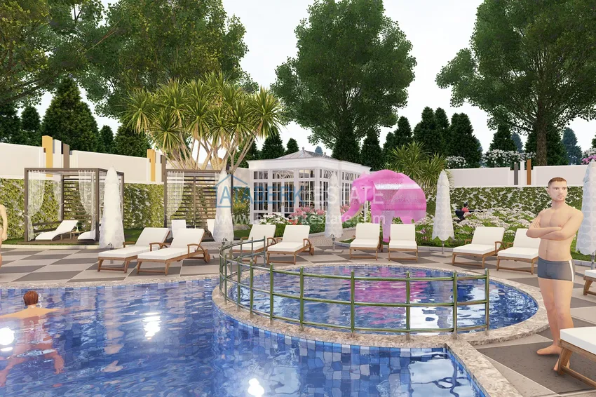 Старт продаж – минимальные цены! Квартиры в Газипаше на этапе котлована 15 