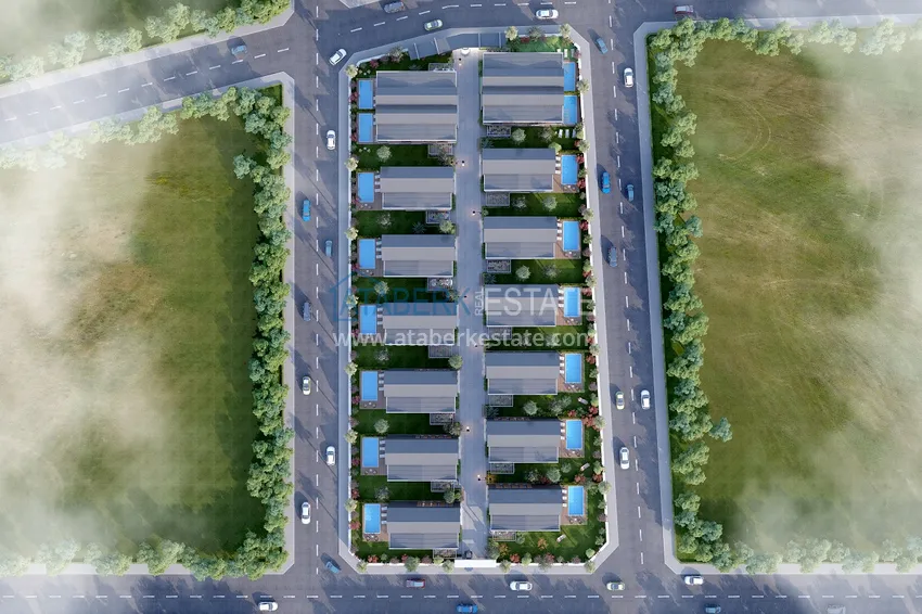 Виллы от застройщика в Анталии, район Дошемеалты с возможностью получения гражданства 9 