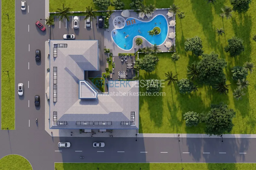 Старт продаж! Новый инвестиционно-привлекательный проект в районе Паяллар, Алания 6 