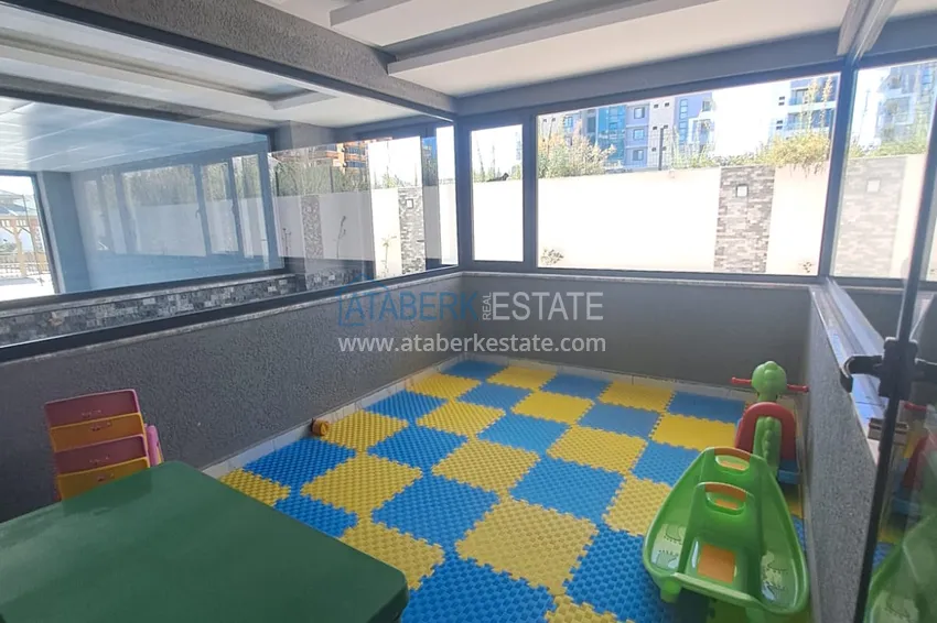 Квартира 1+1 с новой мебелью и видом на море в Алании, район Каргыджак – 350 метров от побережья 7