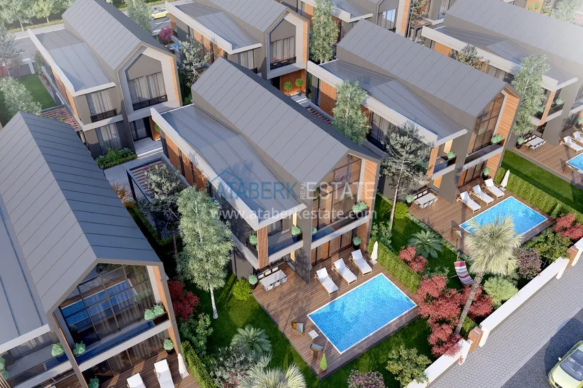 Виллы от застройщика в Анталии, район Дошемеалты с возможностью получения гражданства 3 