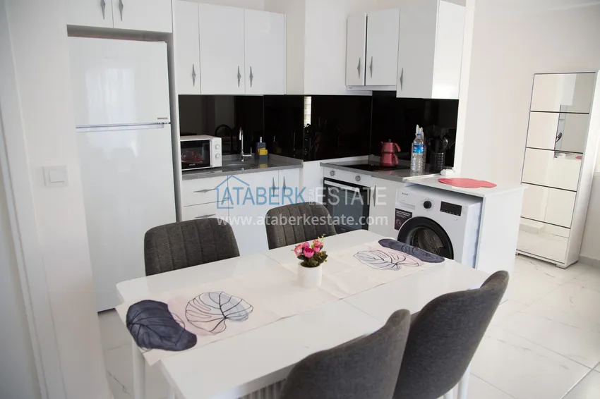 Приобрести Аренда квартиры 1+1 в районе Авсаллар в шикарном жилом комплексе  12 