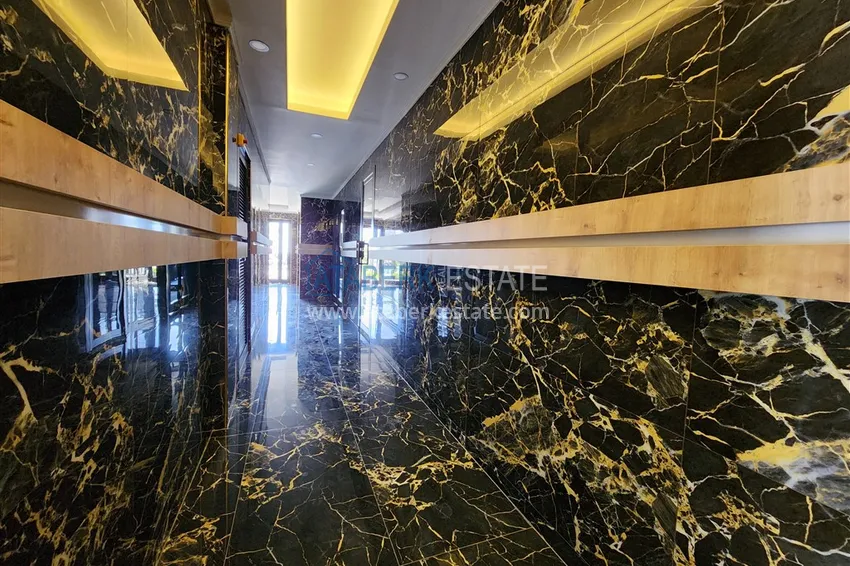 Пентхаус-дуплекс 2+1 меблированный с видом на горы и частично море, район Авсаллар – Алания 13 